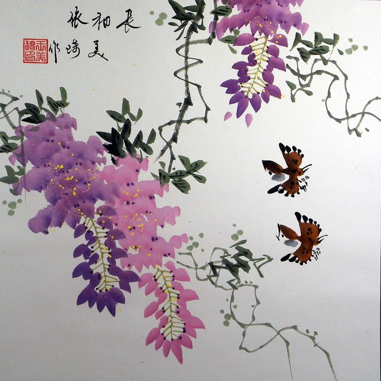 家居花鸟国画